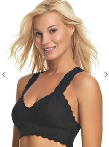 NWOT*JEZEBEL Blk Lace Bralette